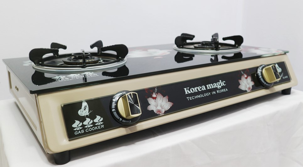 [ SIÊU PHẨM 2020 ] Bếp Gas Dương 2 lò Korea Magic PC-002D6 Tinh Tế , Sang Trọng Phù Hợp Với Mọi Gia Đình