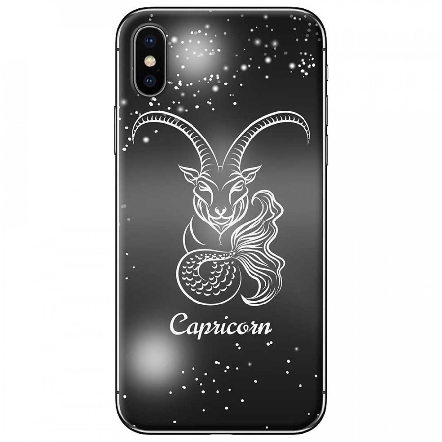 Ốp lưng  dành cho iPhone XS Max mẫu Cung hoàng đạo Capricorn