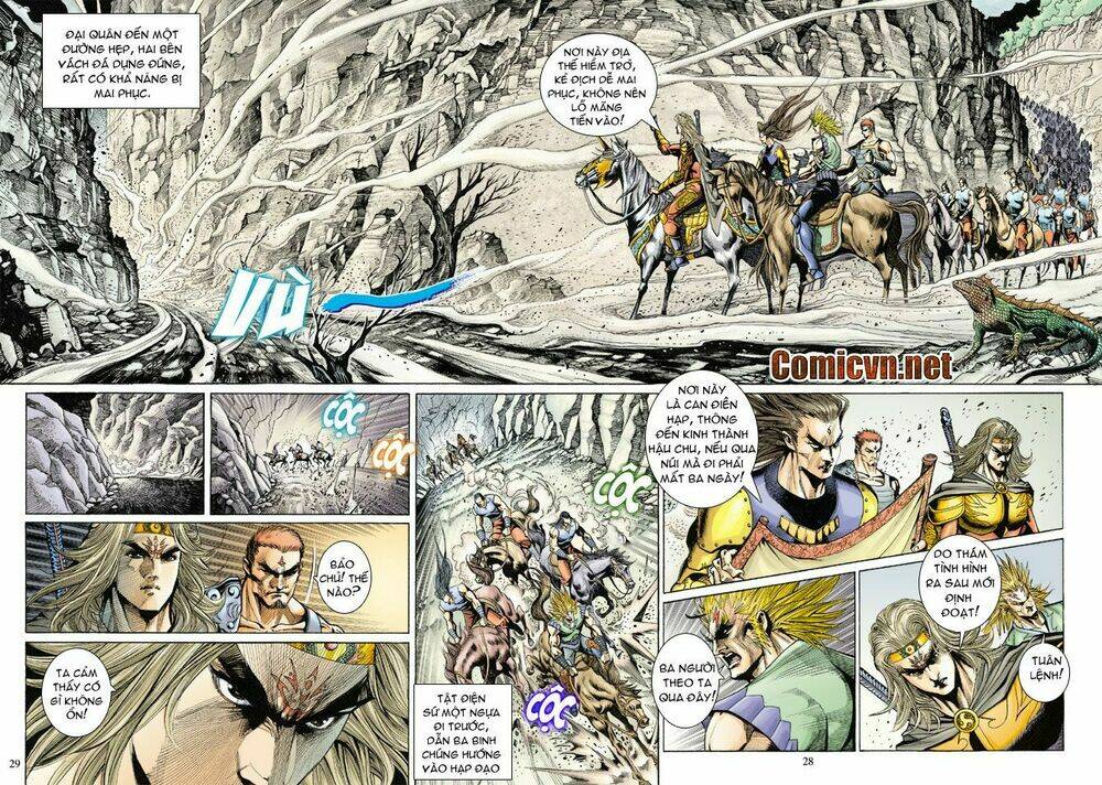 thiên tử truyền kỳ 5 - như lai thần chưởng chapter 135 28