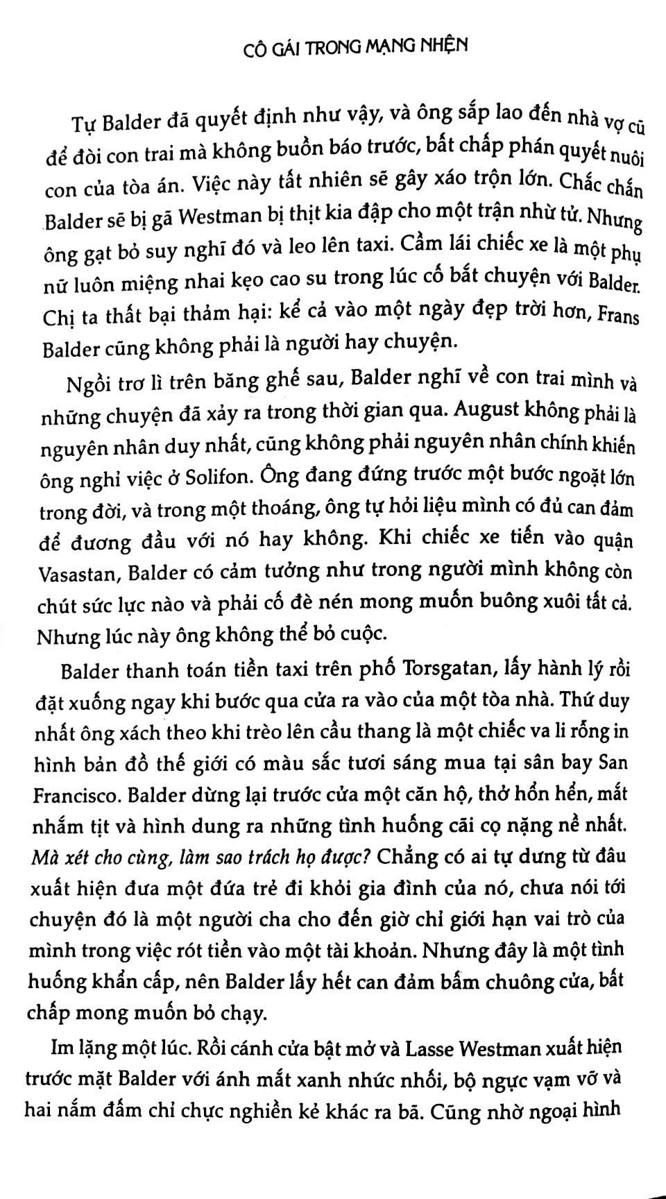 Cô Gái Trong Mạng Nhện