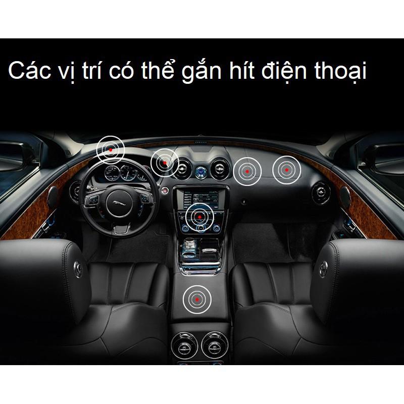 Đế hít điện thoại nam châm xe hơi ô tô nhiều màu  Rhay