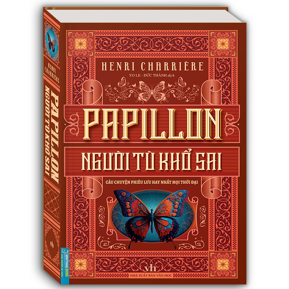 Sách - PAPILLON Người tù khổ sai (bìa cứng)