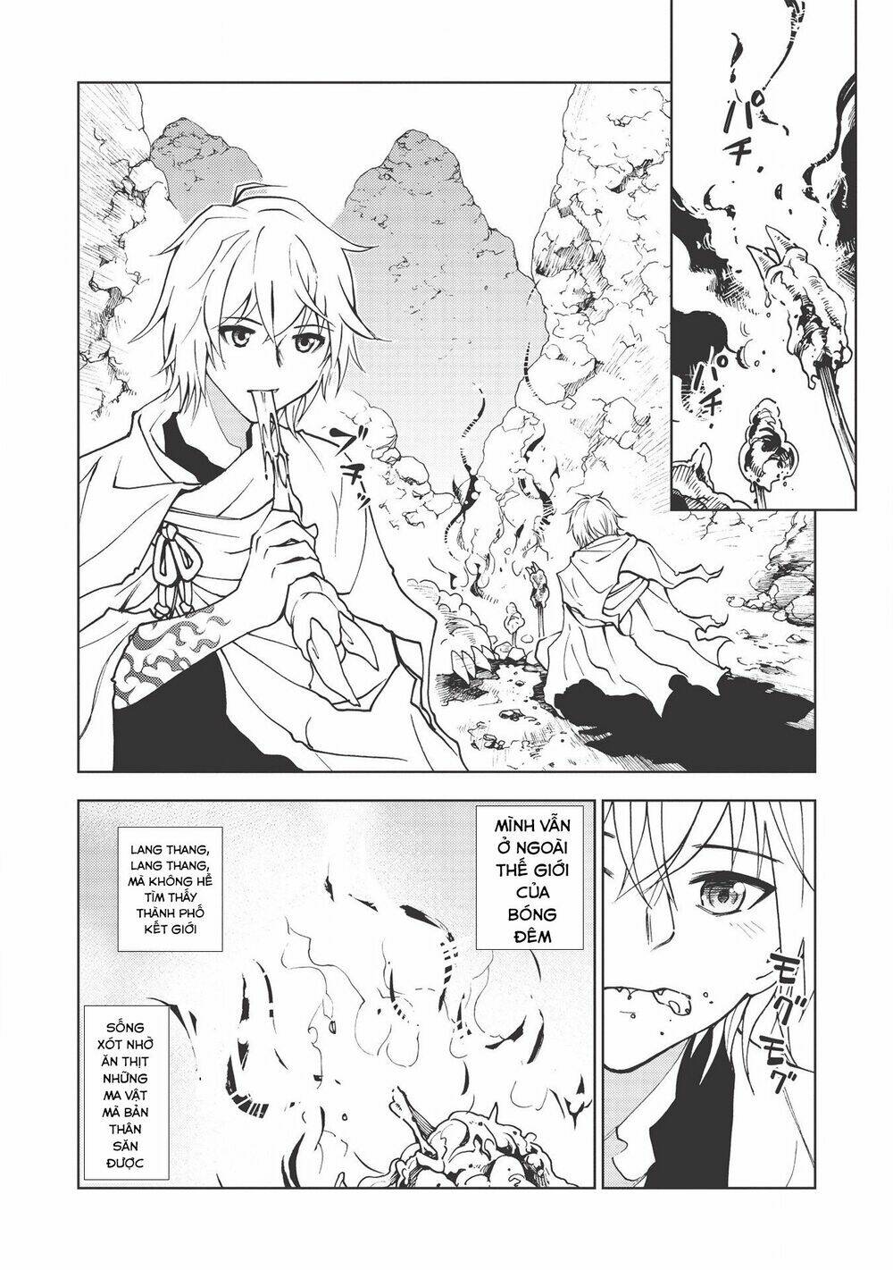 kẻ bị ruồng bỏ sống sót tại vùng biên giới và trở thành pháp sư rank s chapter 1 38