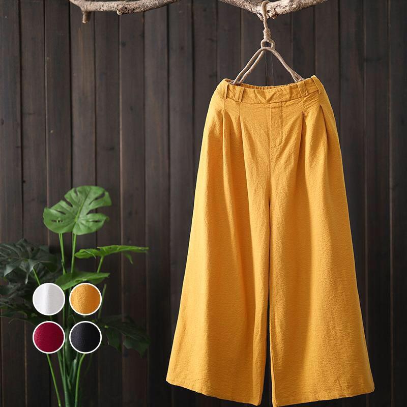 Quần Đũi Nữ Form Rộng Chất Đũi Fullsize Đến 85kg