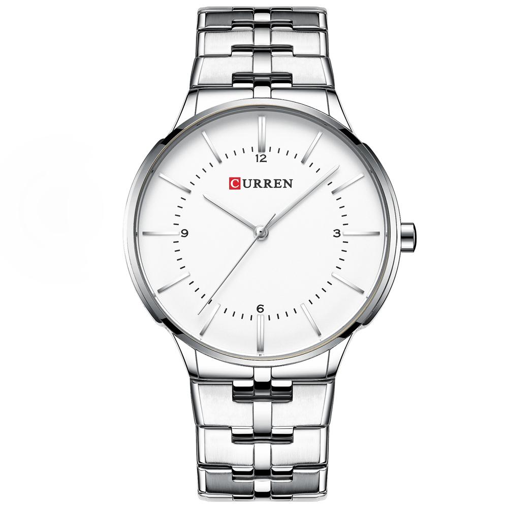 Đồng hồ Quartz Nam Doanh nhân Thời trang Thép không gỉ  Không thấm nước CURREN 8321