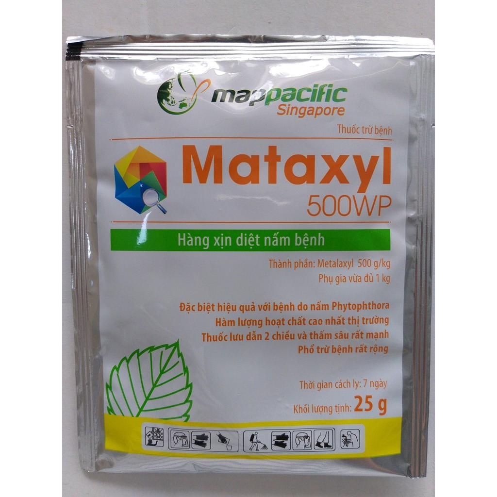 Mataxyl 500WP diệt nấm bệnh cây trồng - gói 25g