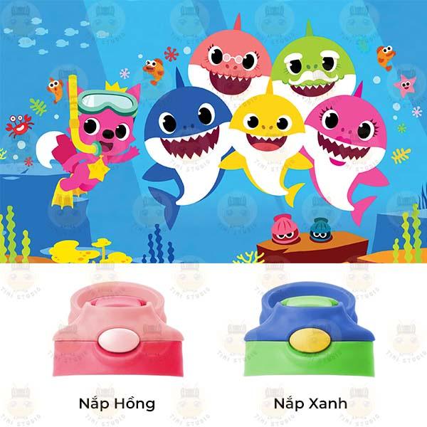 Bình Giữ Nhiệt Trẻ Em Hình Baby Shark - Tỉ Mỉ Studio - Mã 2807KT04-09