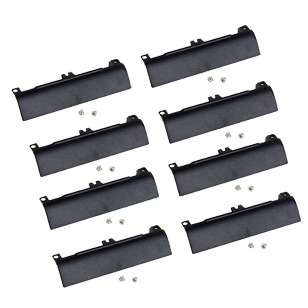 8Pcs Hard Disk Drive Caddy Cover Case with Screws for Dell Latitude E6430 E6530