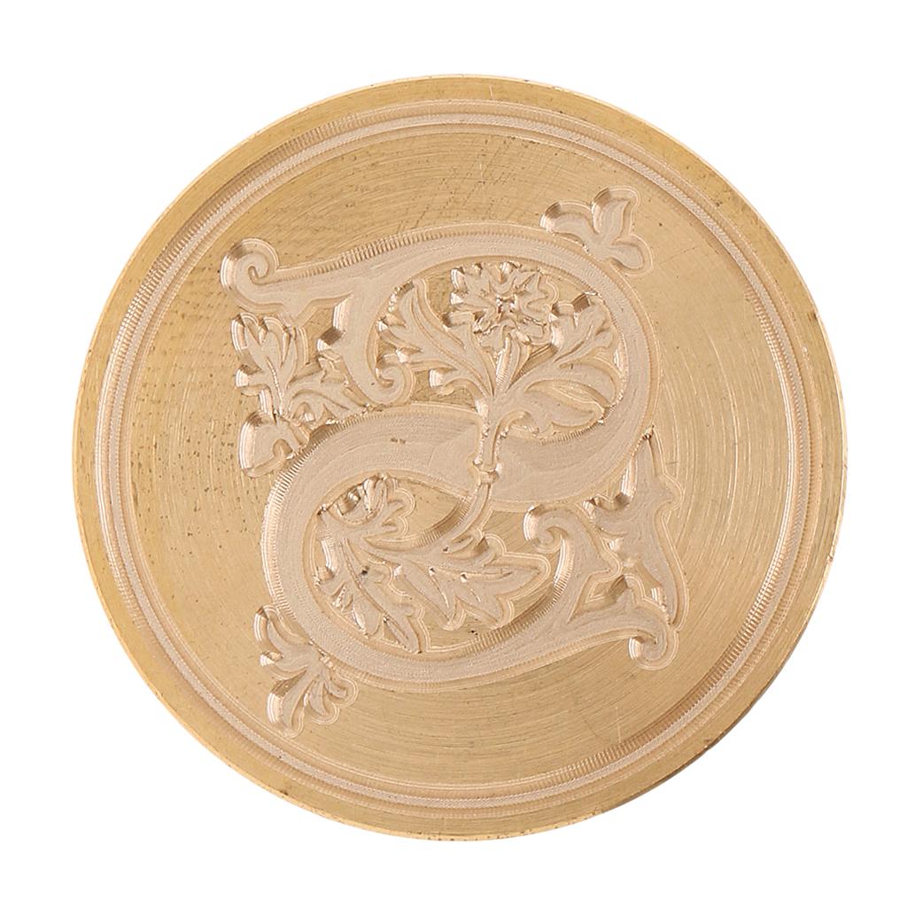 1PC Retro Letter A-Z Sealing Wax Classic Initial Wax Seal Stamps Alphabet DIY Decorative Letter Wooden Stamps Craft Gift