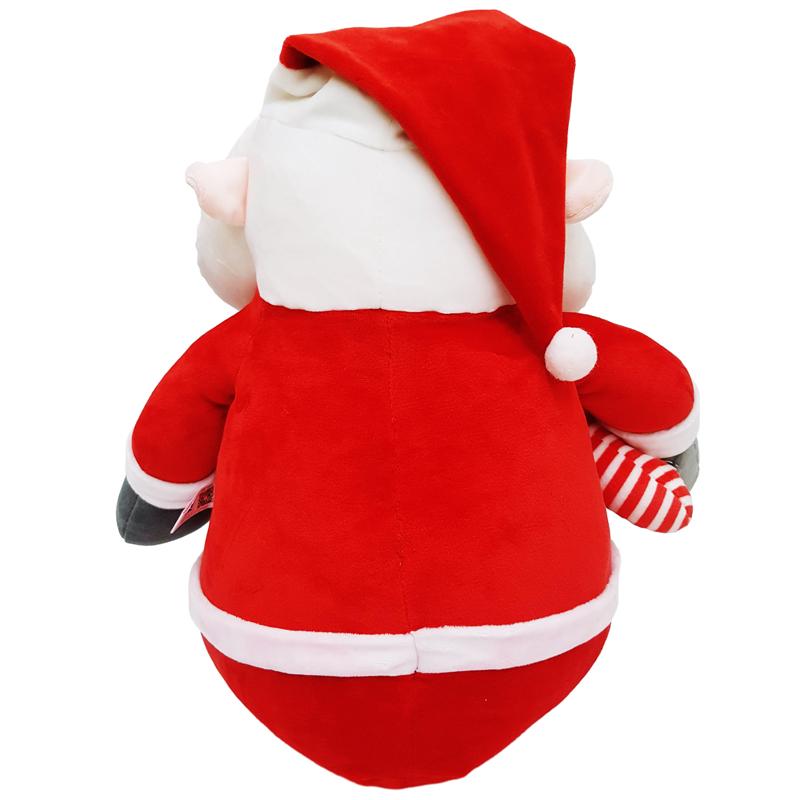 Thú Nhồi Bông Ông Già Noel Mặc Áo Thêu 70 cm - ZooZoo 70310