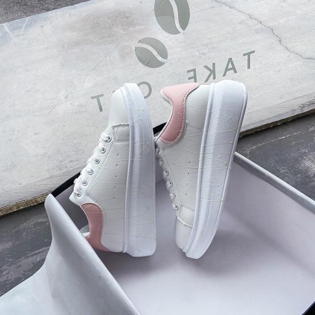 Giày thể thao sneakers phản quang độn đế kute