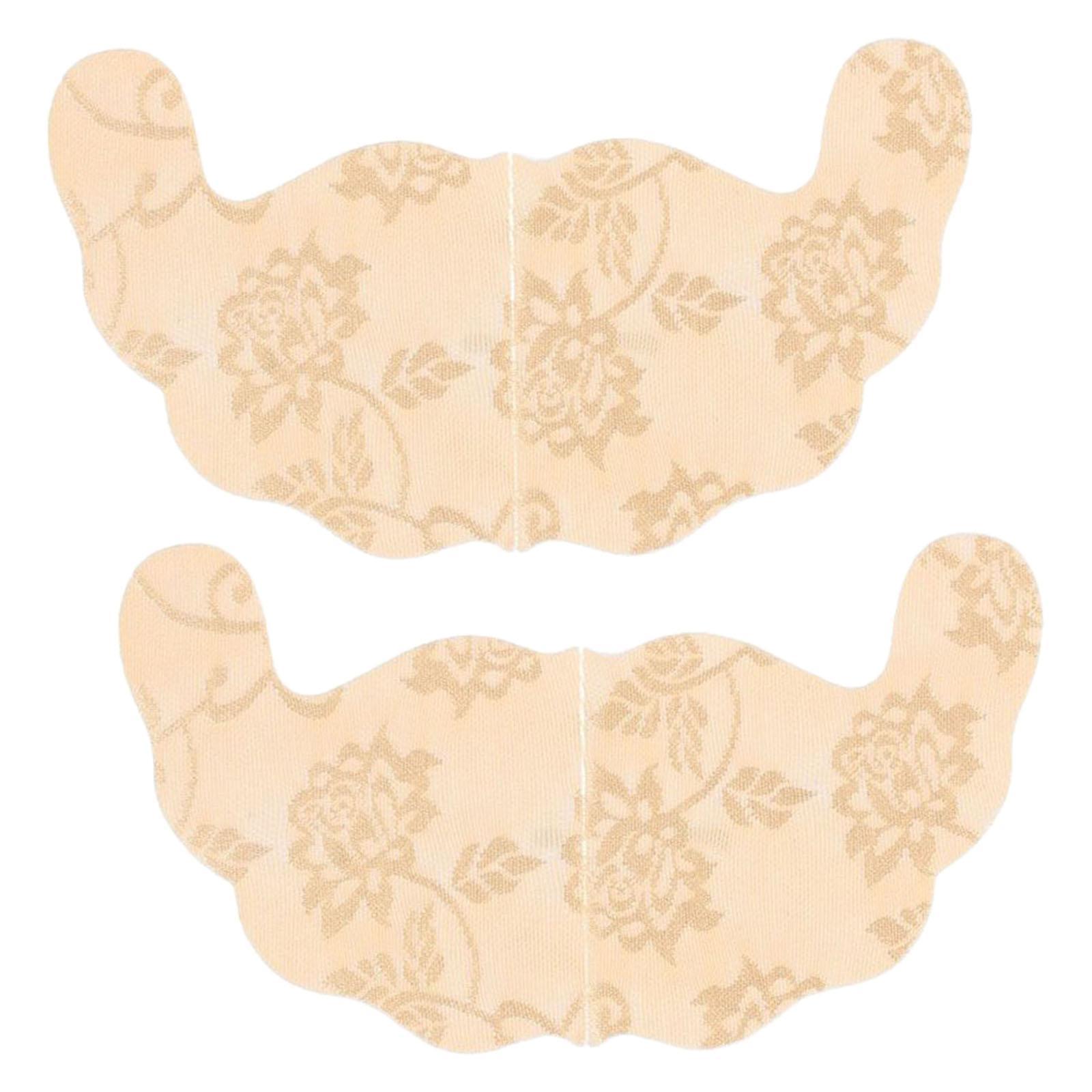 Disposable Chest Stickers Backless U Shape Lace  for Daily Wear