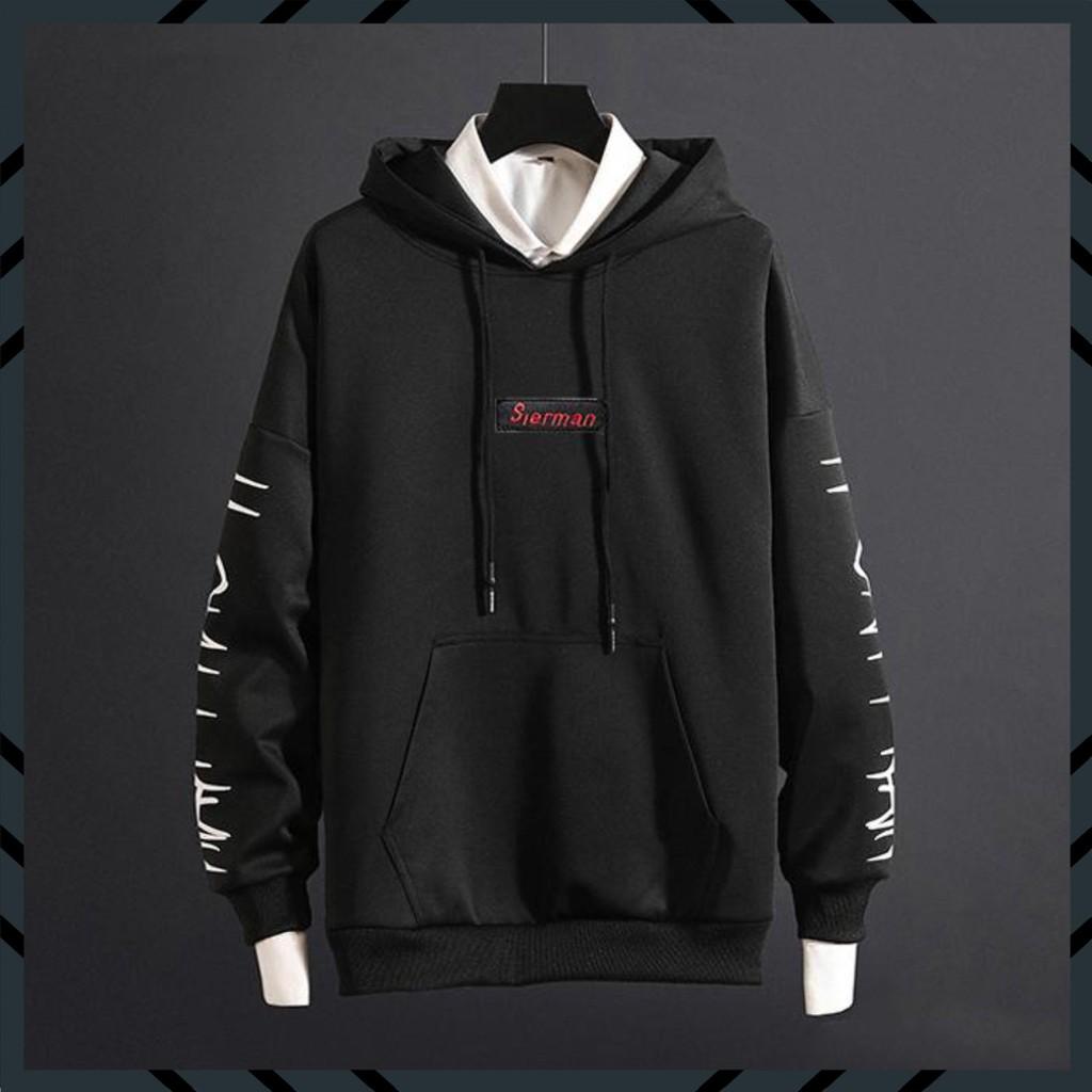 ÁO HOODIE FROM RỘNG CHẤT VẢI NỈ CÁO CẤP 1 SIZE DƯỚI 65KG MẶC VỪA (SIERMAN