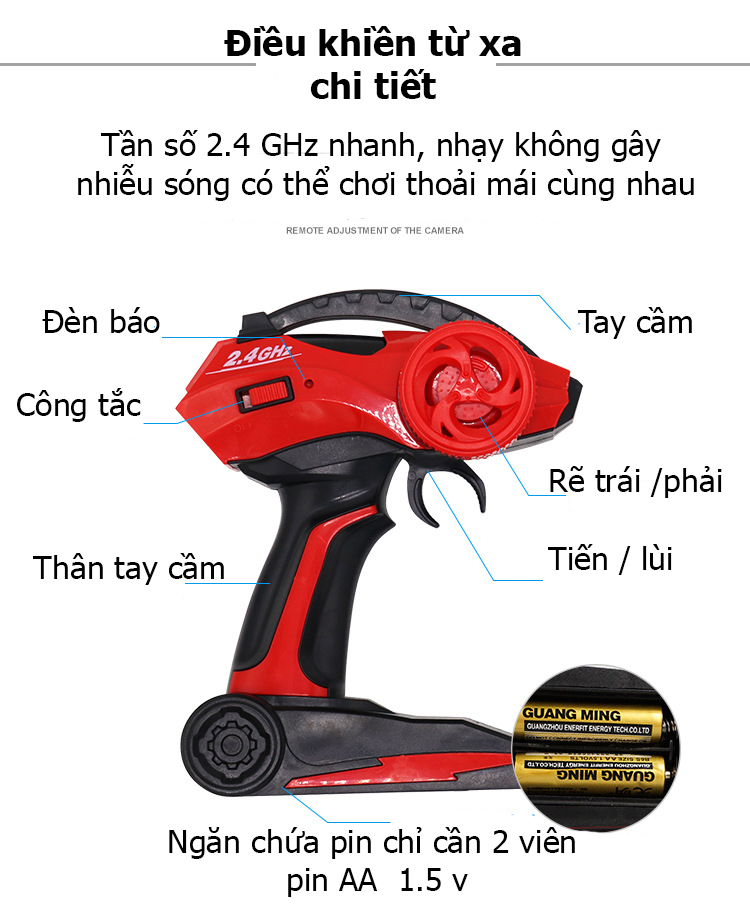 Xe ô tô điều khiển từ xa KAVY 608 tỷ lệ 1:12 kích cỡ rất lớn tốc độ cao, màu sắc cực kì ngầu