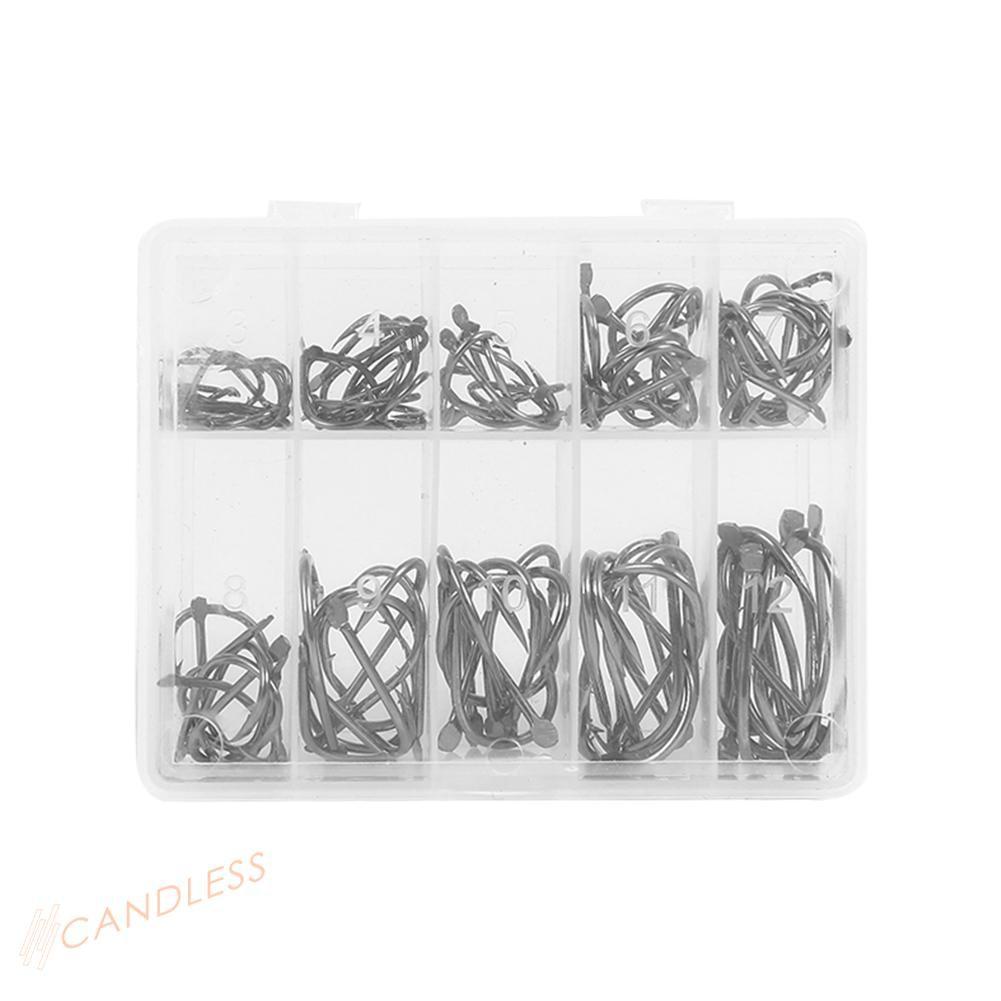 Set 100 Lưỡi Câu Cá Chuyên Dụng