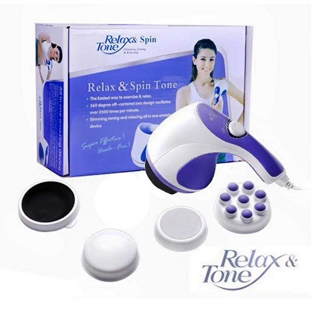 Máy Massage Cầm Tay  Relax &amp; Spin Tone 5 Đầu