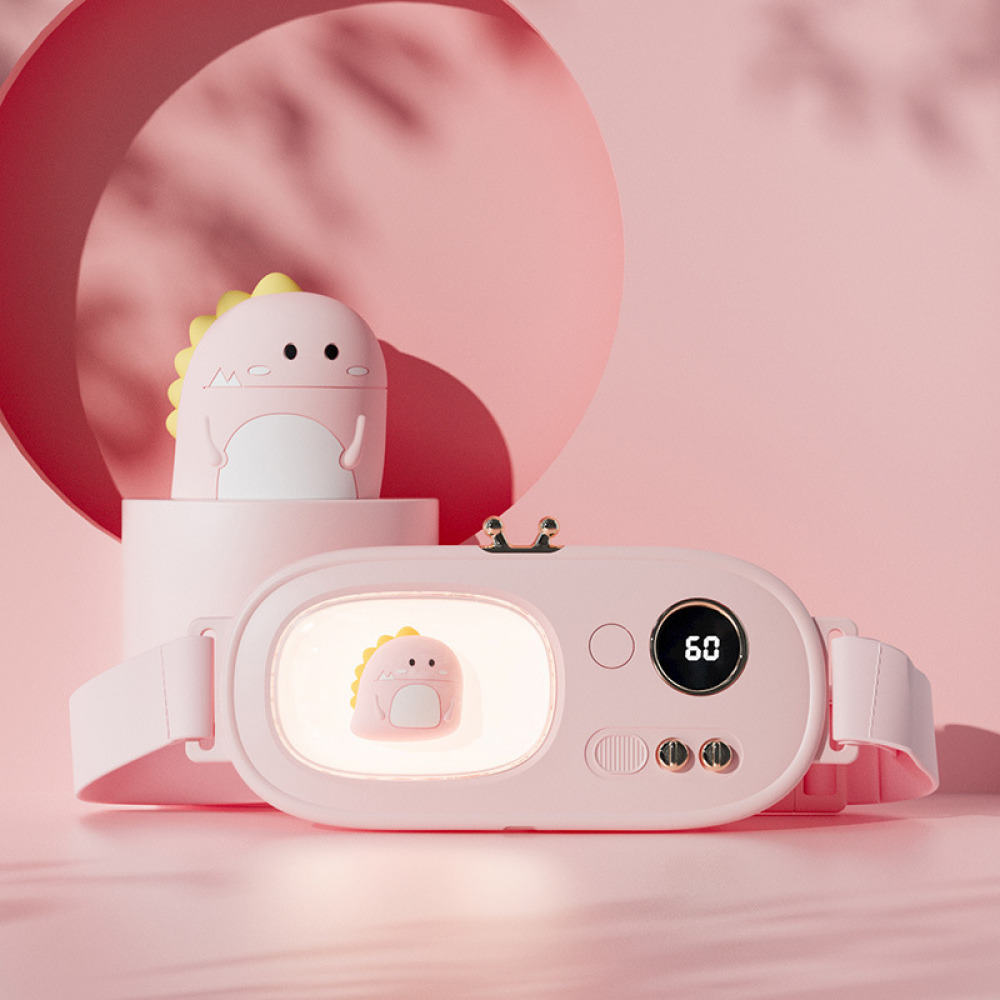 UbodyOasis Sạc di động màn hình kỹ thuật số ấm áp đai cung điện nhiệt độ không đổi mát xa ấm đai cung điện ba tốc độ có thể điều chỉnh áp suất nóng đai mát xa