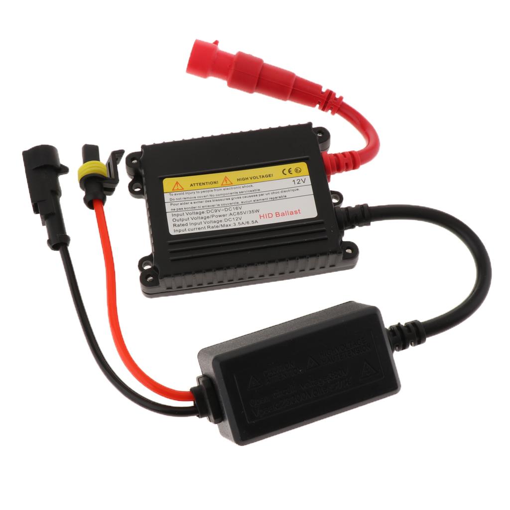 Universal 12V AC 35W Xenon Light Slim Digital Ballast Conversion Replacement