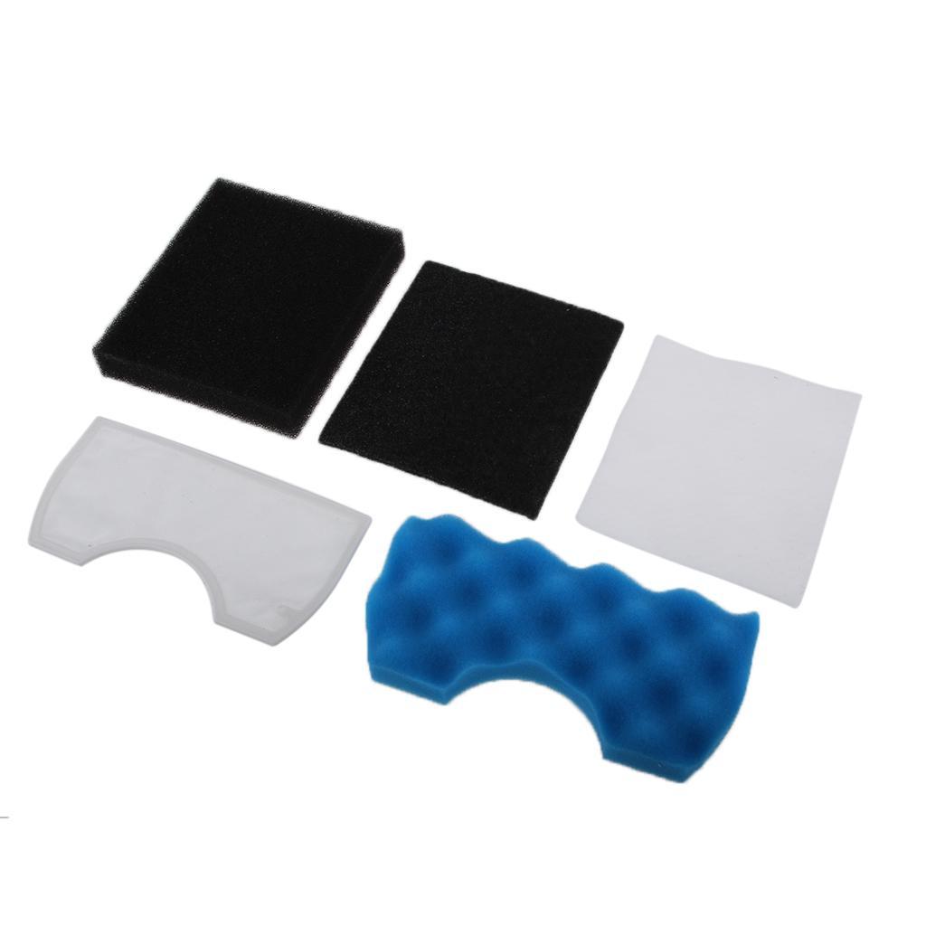 5x HEPA Filters Spare Parts Replacement Motor Foam Filter for
