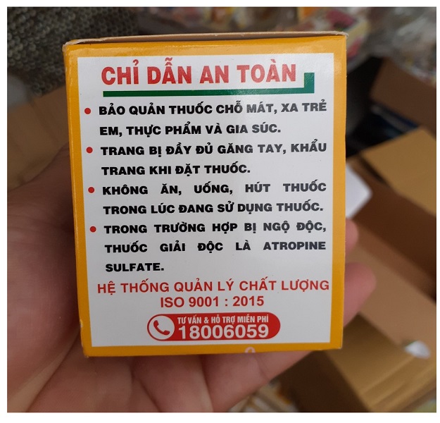 THUỐC DẪN DỤ DIỆT RUỒI ĐỤC TRÁI VIZUBON-D (5 hộp nhỏ)