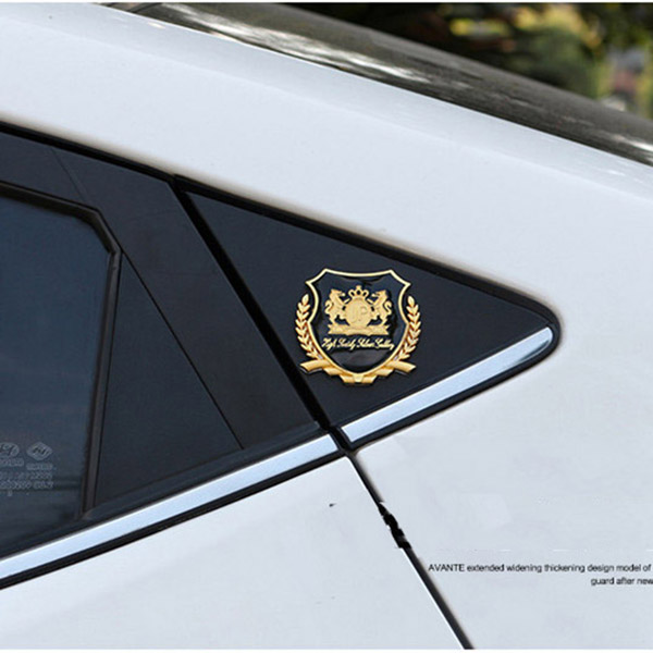 Combo 02 Decal logo VIP  dán xe hơi/ ô tô