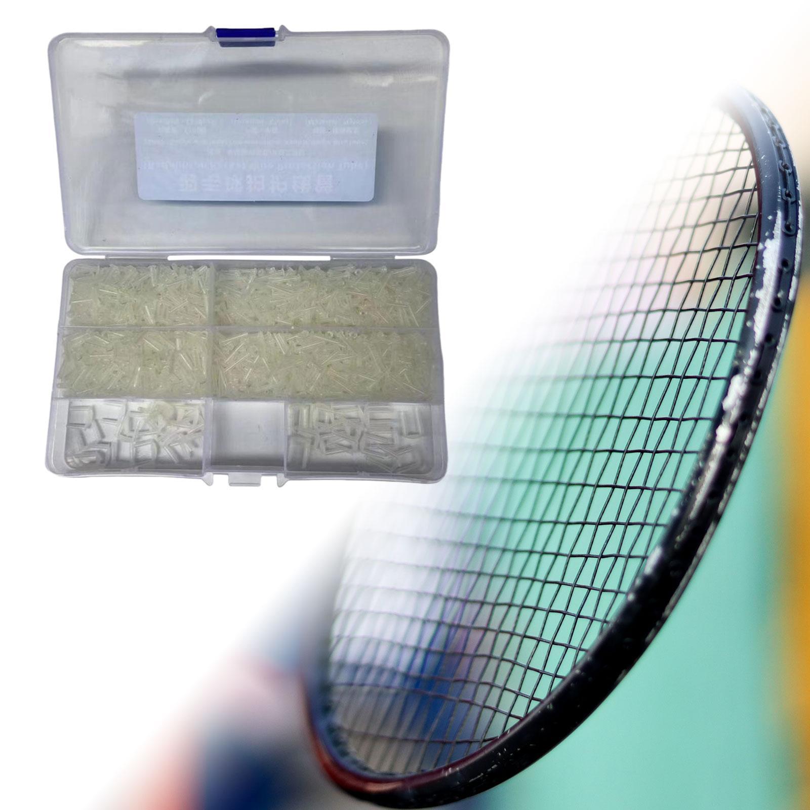 Badminton Racket Grommets String Protector Replacement Portable Nylon Protection Tube Maintenance Stringing Tools Badminton Racquet Eyelets