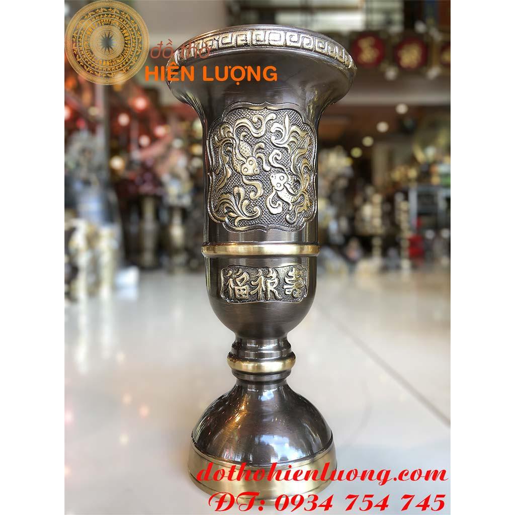 Ống hương highlight bằng đồng