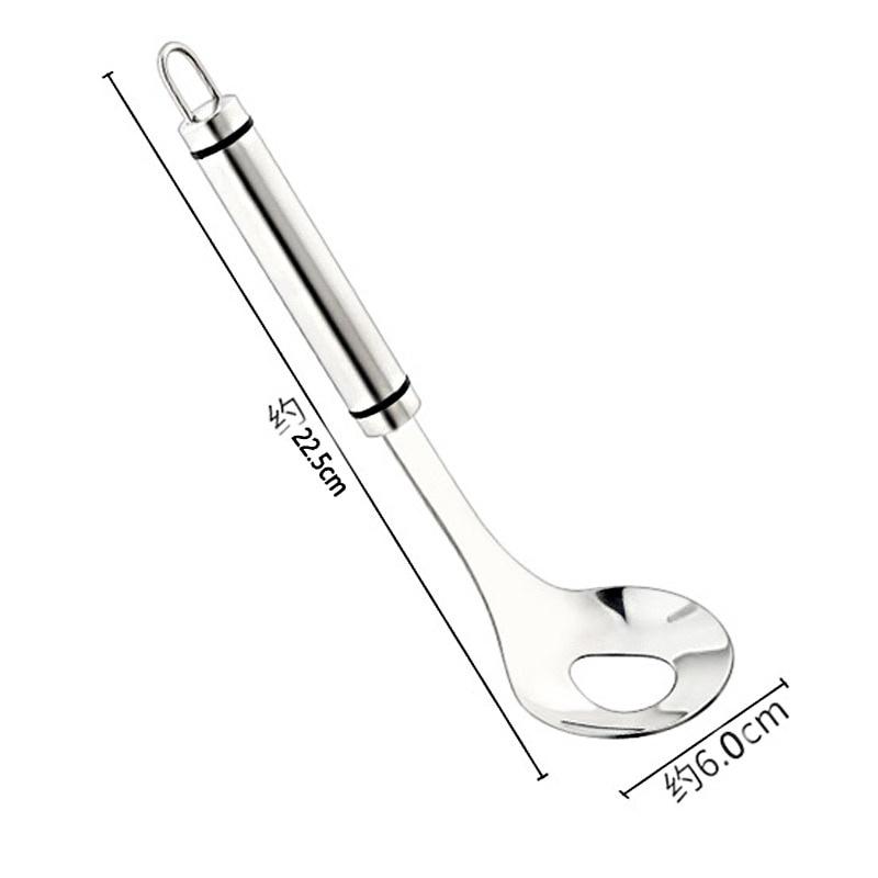 Thìa inox cán dài Dụng cụ viên thịt Thìa làm thịt viên nhanh bằng inox