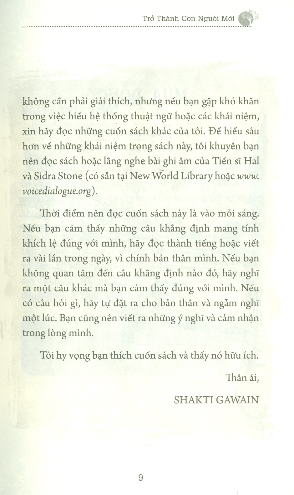 Tủ Sách Tâm Linh Thế Kỷ - Trở Thành Con Người Mới