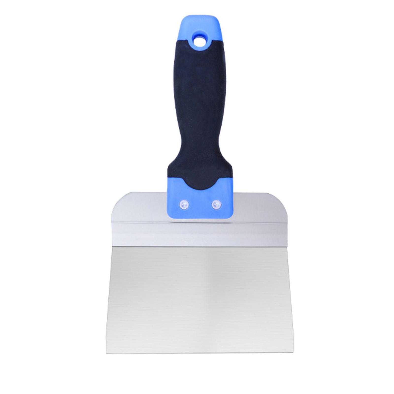 Paint Putty Scraper Stainless Steel Painters Tool Spackle Knife, for Decals Plaster