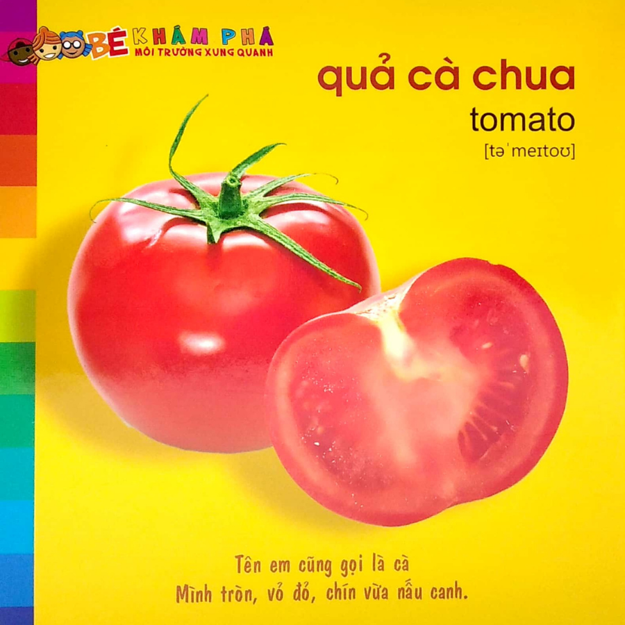 Bé khám phá môi trường xung quanh - Rau củ