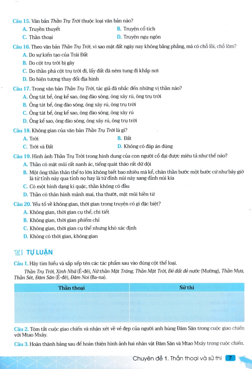 ND - Phát Triển Năng Lực Ngữ Văn 10