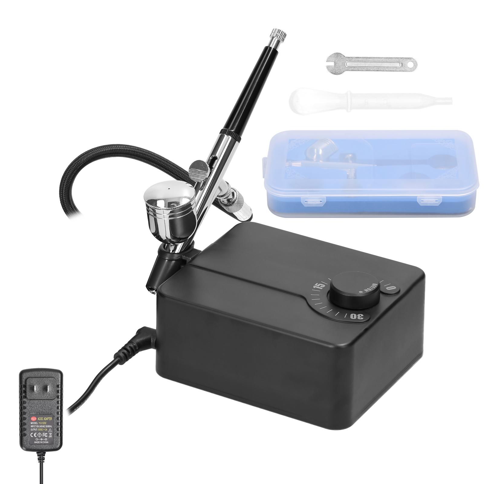 Multi-purpose Professional T130 0.3mm Airbrush Max 30PSI Air Pump Set for Model Making DIY Art Painting
