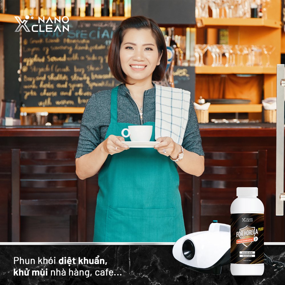 [HƯƠNG GỖ] Dung dịch tạo khói, phun khói Nano Xclean Horeca 1L/5L-Diệt Khuẩn, Khử Mùi Không Gian, Mùi Ẩm Mốc