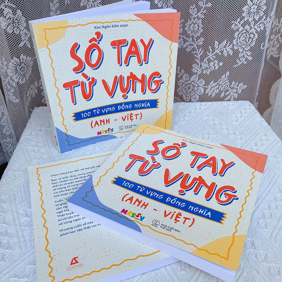 Cuốn sách: Sổ Tay Từ Vựng – 100 Từ Vựng Đồng Nghĩa