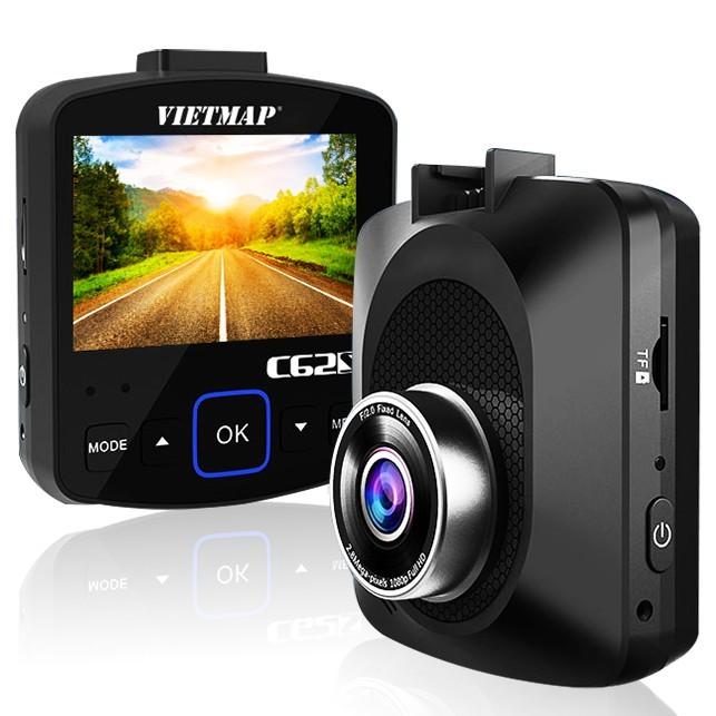 VIETMAP C62S Thẻ 32GB Camera Hành Trình Ô tô Ghi Hình Trước Sau HÀNG CHÍNH HÃNG