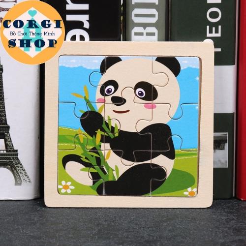 Đồ Chơi Ghép Hình 9 Mảnh Cho Bé, Đồ Chơi Thông Minh, Ghép Tranh 9 Mảnh, Phát Triển Tư Duy Cho Bé