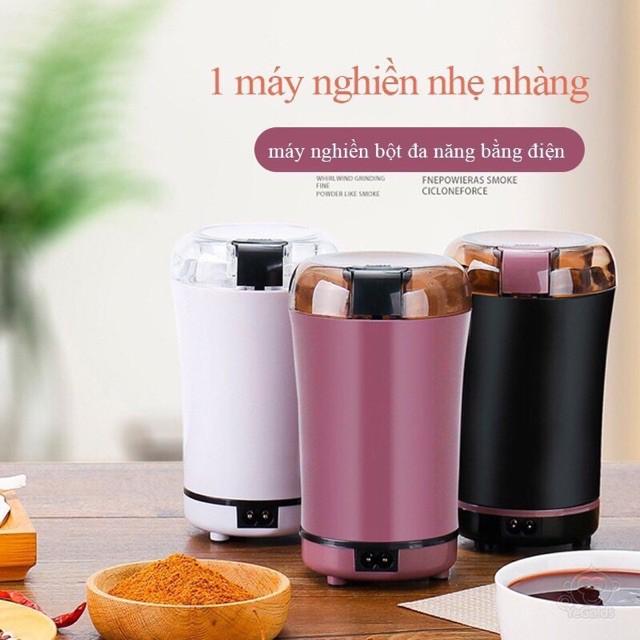 Máy xay nghiền đa năng mini loại 1 - Máy xay bột siêu mịn - Xay Ngũ Cốc, Cafe, Các hạt gia vị...