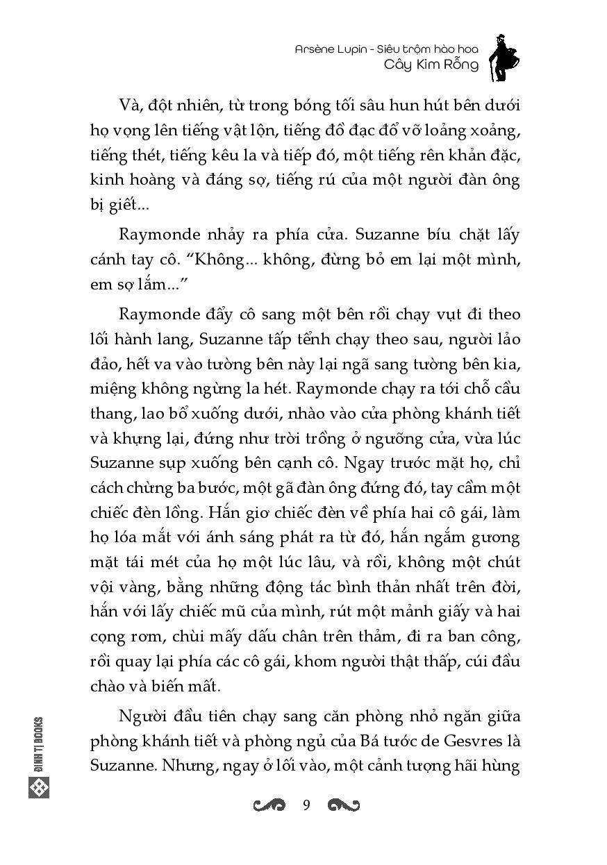 Sách Arsène Lupin - Siêu Trộm Hào Hoa - Cây Kim Rỗng