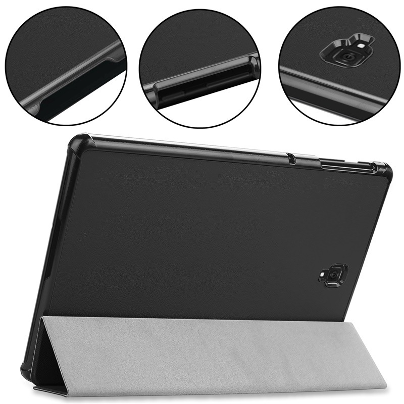 Bao Da Cover Dành Cho Máy Tính Bảng Samsung Galaxy Tab S4 10.5 T830 / T835 Hỗ Trợ Smart Cover