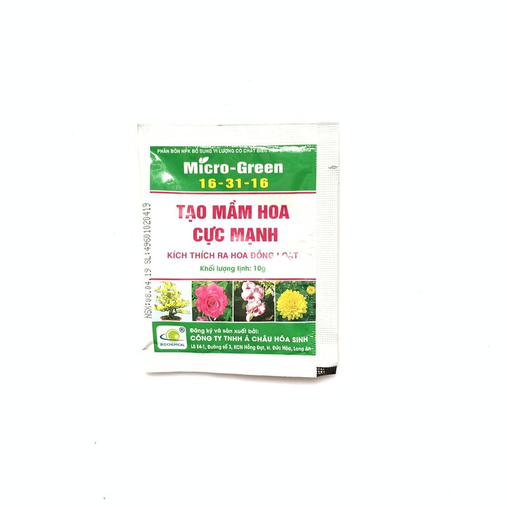 Tạo mầm hoa cực mạnh Micro Green 16-31-16 (10g)