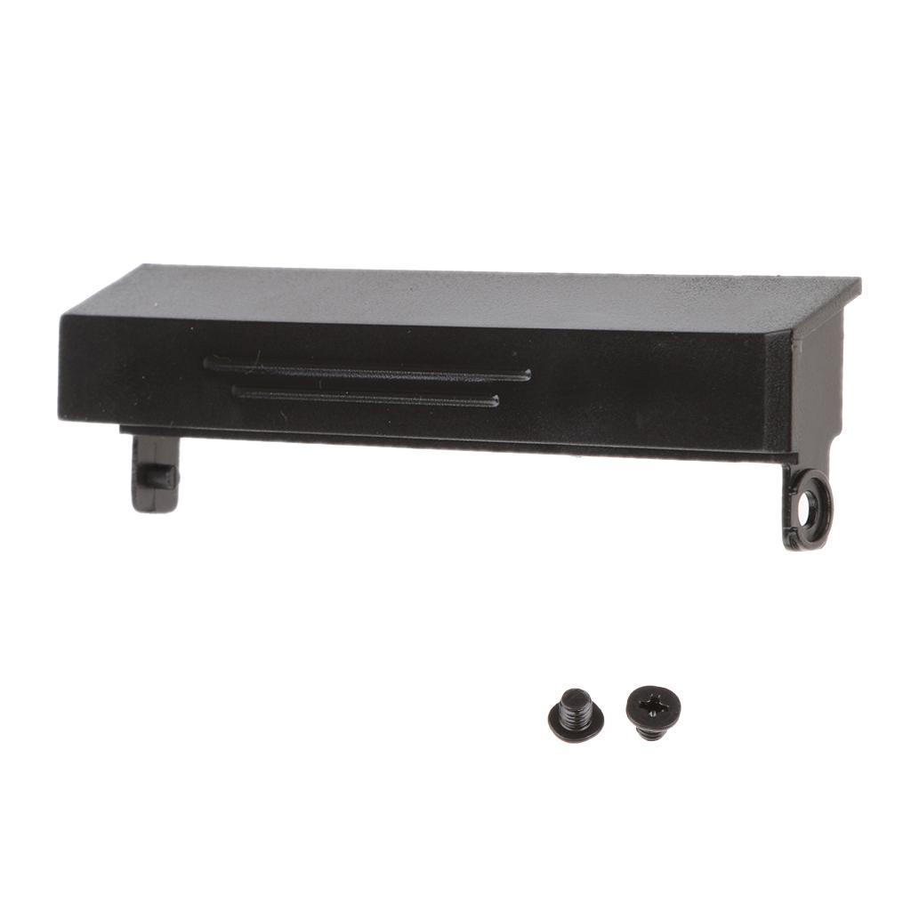 Laptop Computer HDD Hard Drive Caddy Cover with Screw for Dell Latitude E6500 Black