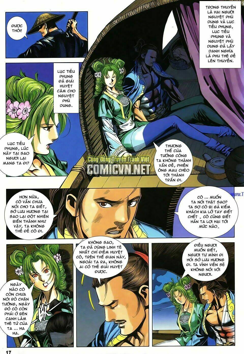cổ long quần hiệp truyện chapter 80 17