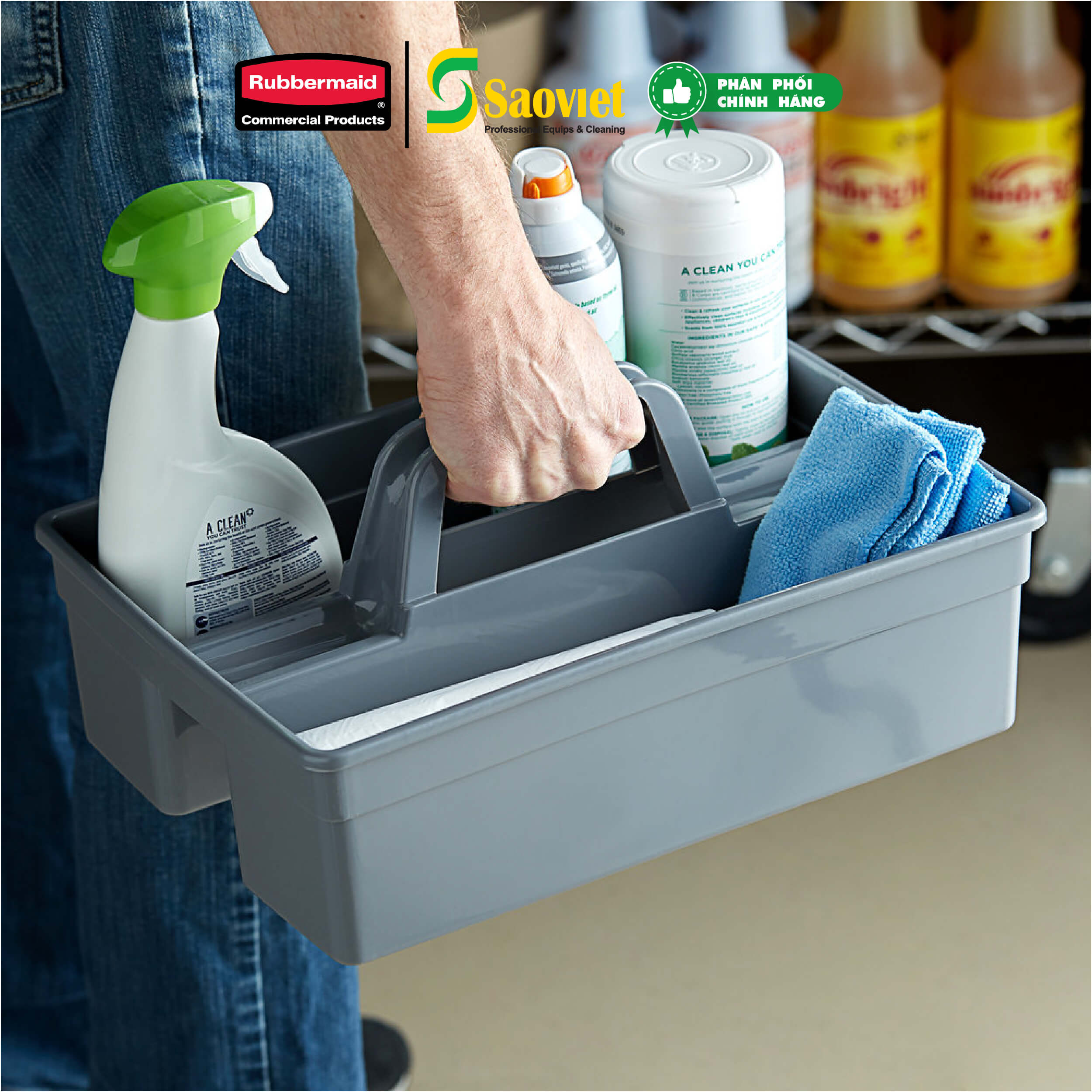 Khay Nhựa Đựng Đồ RUBBERMAID USA (Chính Hãng) - SKU: 1880994/1880995 | SAOVIETCO