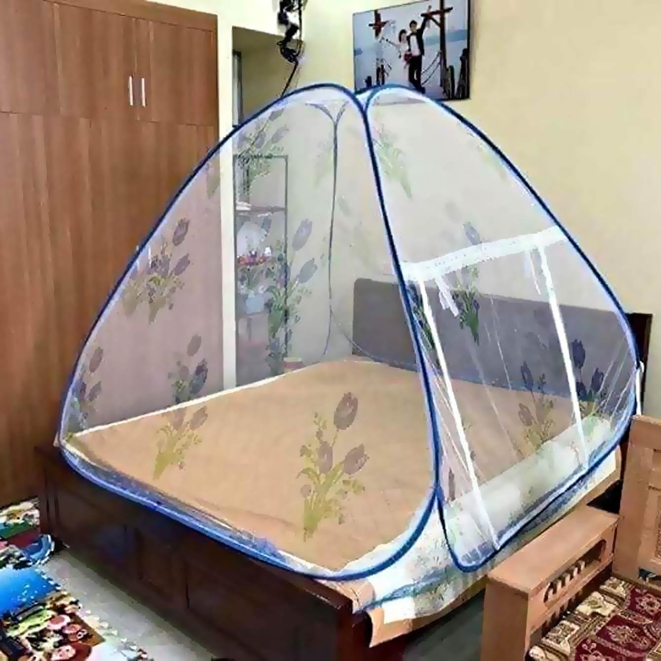 Màn Chụp Tự Bung - Gấp Gọn Thông Minh 1 Cửa Thế Hệ Mới - Sản phẩm Tiện Lợi Gia Đình