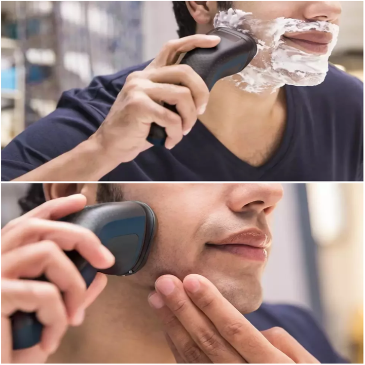 Máy Cạo Râu Thương Hiệu Cao Cấp Philips AquaTouch S1121 Hệ thống lưỡi cạo ComfortCut - HÀNG NHẬP KHẨU