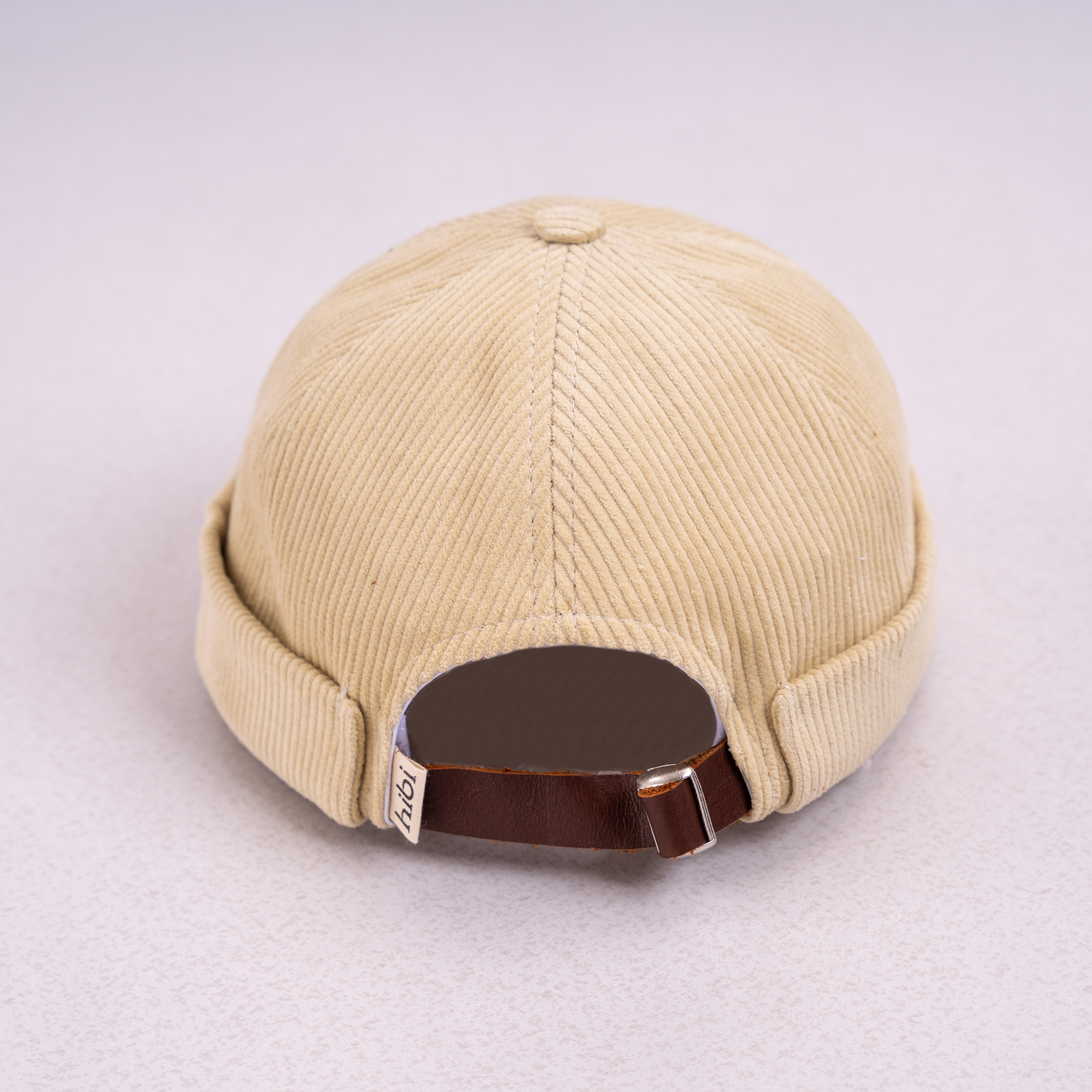 Nón không vành Hibi Sports A008 thêu 2D chữ basic, vải nhung tăm cao cấp