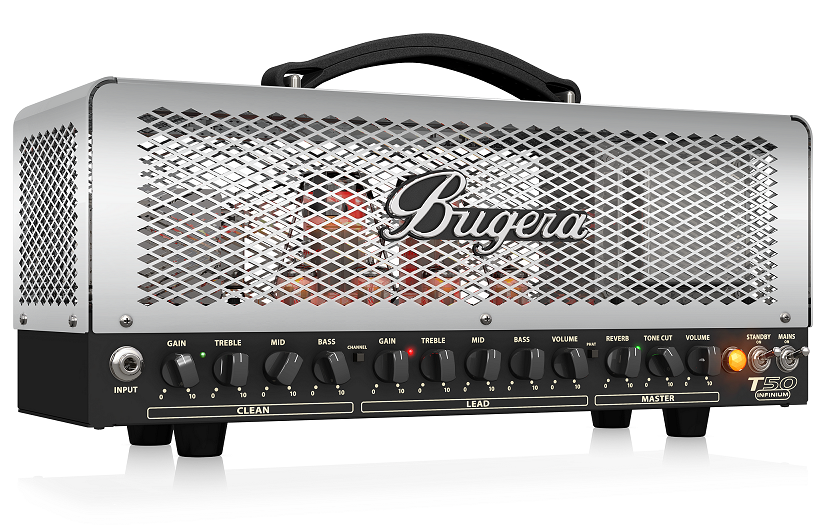 Bugera T50 Infinium 50-watt 2-channel Class-A Tube Head-Hàng Chính Hãng