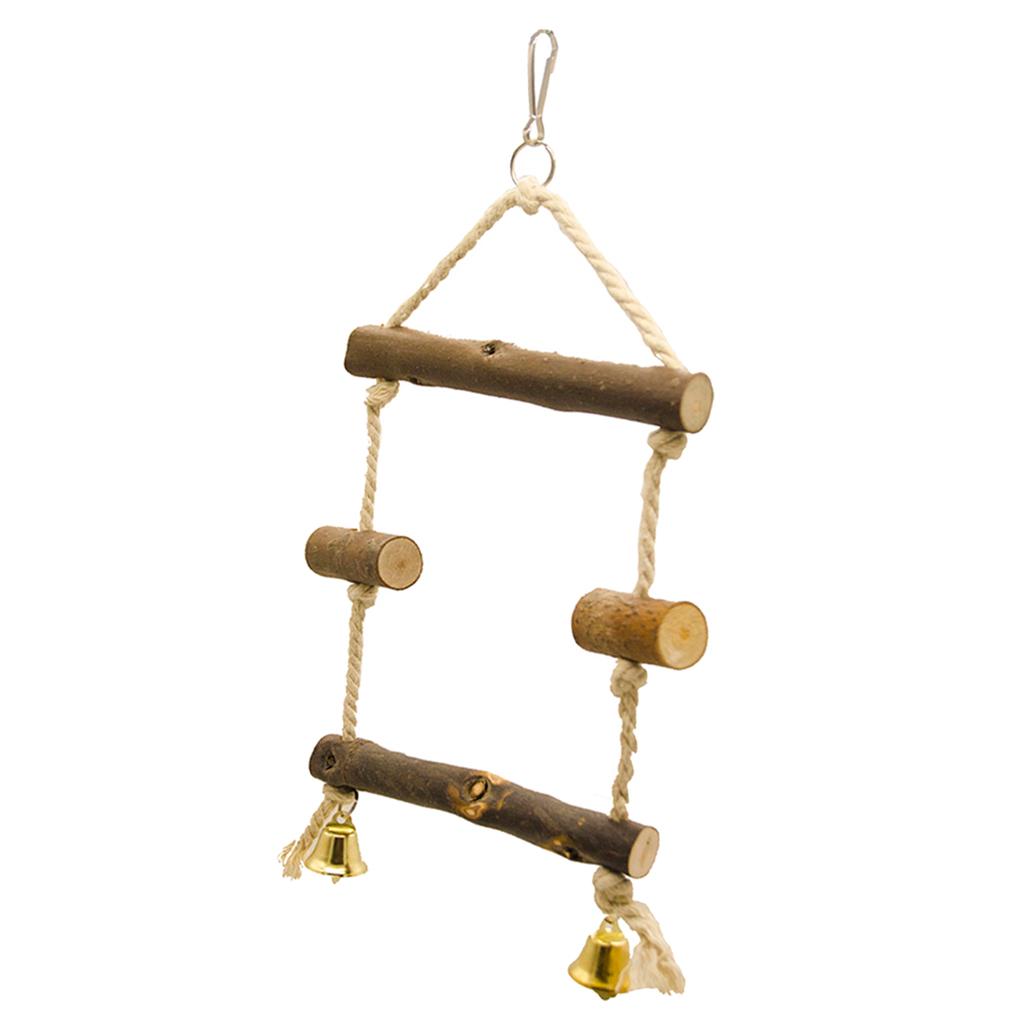 Bird Swing Pet Bird Parrot Parakeet Cage Hammock Swing Toy Hanging Toy S