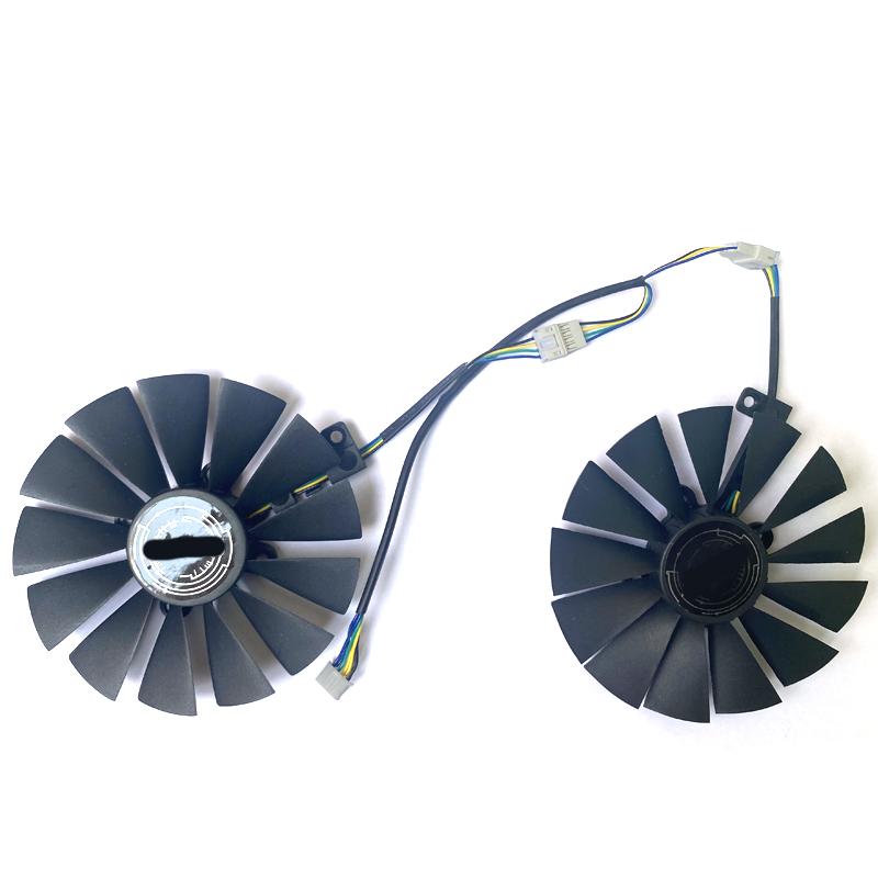 2 FDC10M12S9-C 95MM Quạt Làm Mát T129215SM G-TX1070Ti, G-TX Cho ASUS Quạt Làm Mát Thẻ Video 1070 Ti CERBERUS ADVANCED Gaming RX580